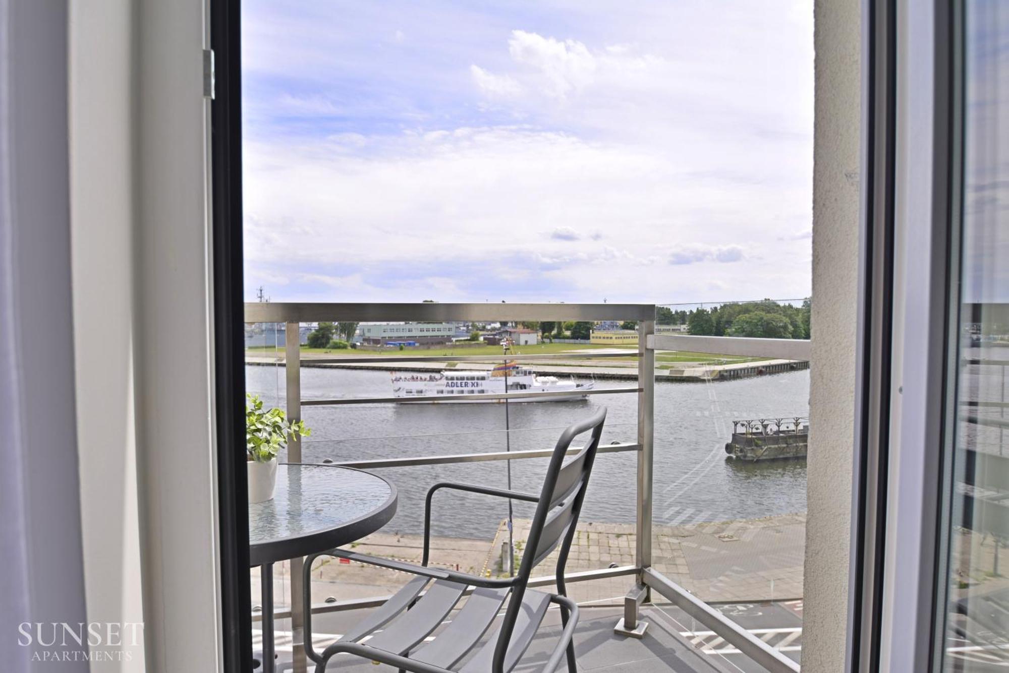 Świnoujście Sunset Apartments - Villa Concha - Parking - Widok Na Port! מראה חיצוני תמונה