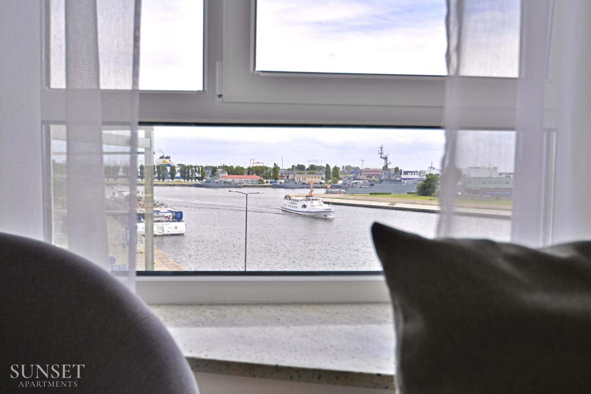 Świnoujście Sunset Apartments - Villa Concha - Parking - Widok Na Port! מראה חיצוני תמונה