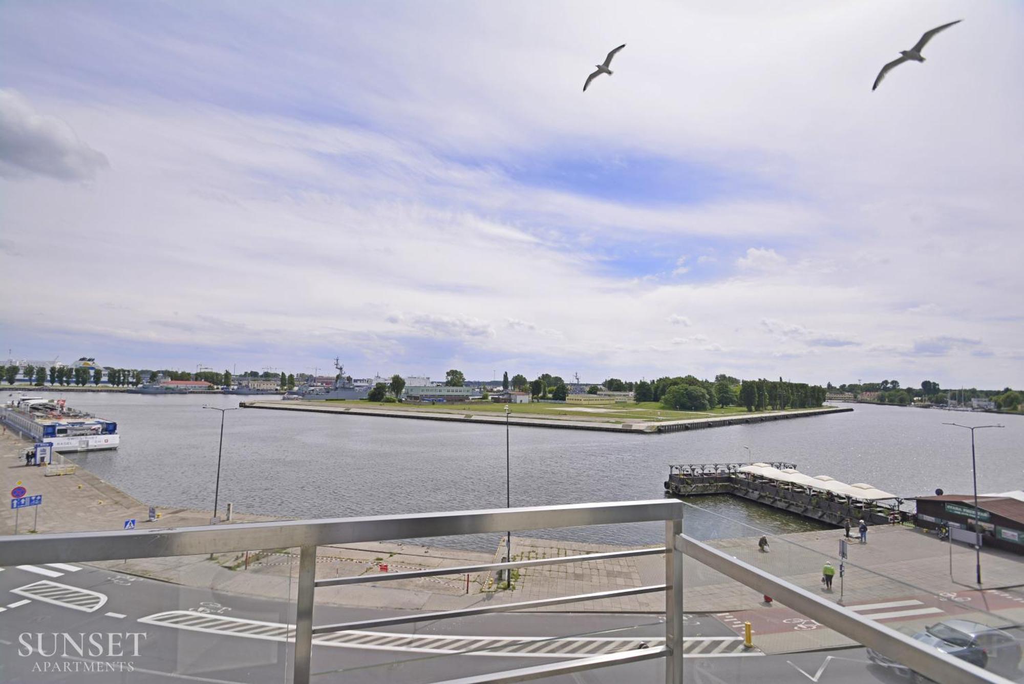 Świnoujście Sunset Apartments - Villa Concha - Parking - Widok Na Port! מראה חיצוני תמונה